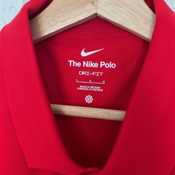 NBA PORTLAND TRAILBLAZERS NIKE MEN’S POLO SHIRT - SIZE LARGE - Picture 6 of 9